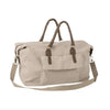 Weekendveske - Beige kanvas