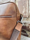 Weekendtaske BERLIN - Cognac - VIAMAJA.DK
