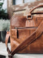 Weekendtaske BERLIN - Cognac - VIAMAJA.DK