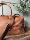 Weekendtaske – Cognac Buffalo - VIAMAJA.DK