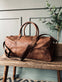 Weekendtaske – Cognac Buffalo - VIAMAJA.DK