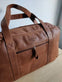 Weekendtaske cognac - Terra - VIAMAJA.DK