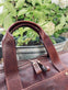 Weekendtaske Deluxe - Vintage cognac - VIAMAJA.DK