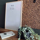 Whiteboard tavle med natur ramme 60x40 cm - VIAMAJA.DK