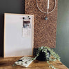 Whiteboard tavle med natur ramme 60x40 cm