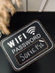 WIFI Skilt med kridt - Sort - VIAMAJA.DK