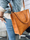 Work / Shopper - Lisa Cognac - VIAMAJA.DK