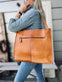 Work / Shopper - Lisa Cognac - VIAMAJA.DK