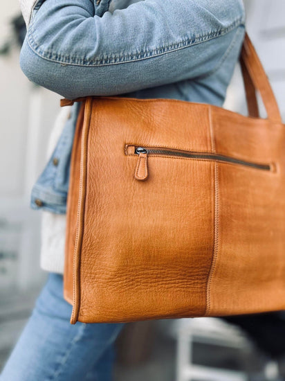Work / Shopper - Lisa Cognac - VIAMAJA.DK