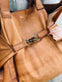 XL KAYA Shopper - Cognac - VIAMAJA.DK