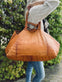 XL KAYA Shopper - Cognac - VIAMAJA.DK