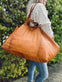 XL KAYA Shopper - Cognac - VIAMAJA.DK