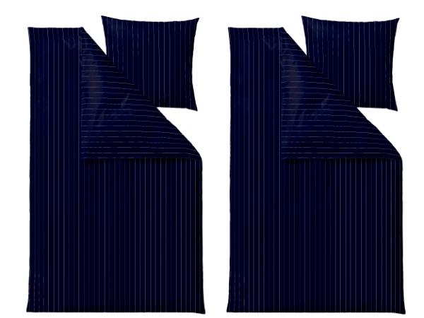 Sengesett, 4 sett - Södahl - Zen Navy Blue